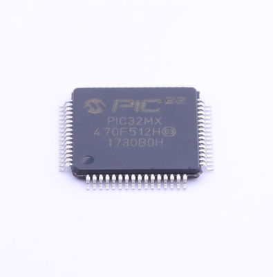 PIC32MX470F512H-120/PT Microchip PIC32MX Sirkuit Terpadu IC PIC32MX470F5